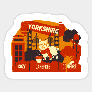 Yorkshire in London Sticker